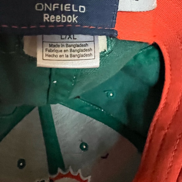 Miami dolphins nfl Reebok hat size XL B - Picture 6 of 6